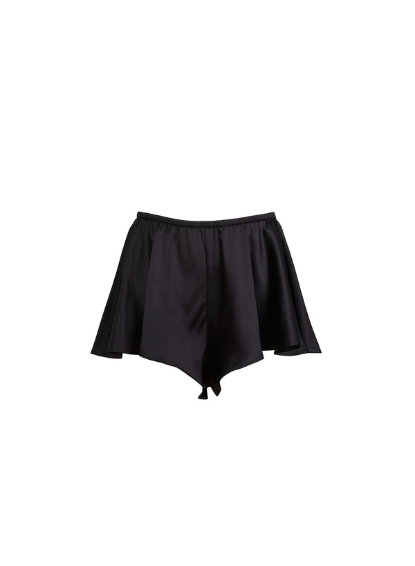 Black - Luxe Flutter Short | Fleur du Mal - DEMO