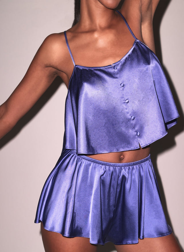 Periwinkle - Luxe Flutter Cami | Fleur du Mal - DEMO