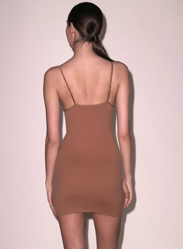Caramel - Le Stretch Micro Triangle Slip | Fleur du Mal - DEMO
