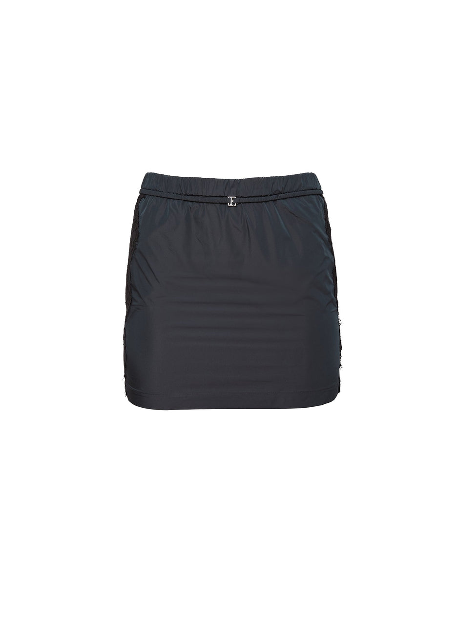 Shadow - Nylon Mini Skirt | Fleur du Mal - DEMO