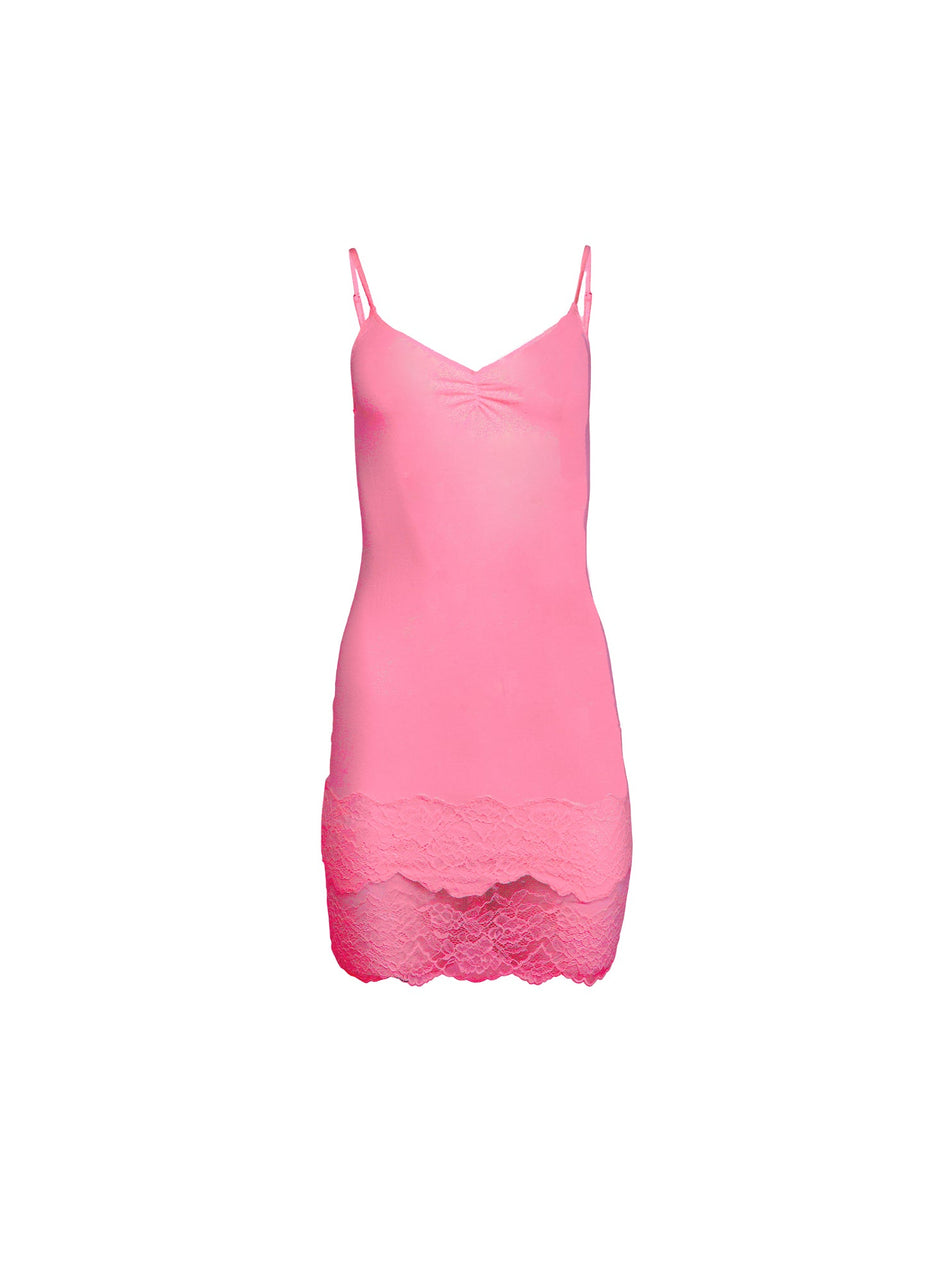 Pink cadillac - Organic Cotton Slip | Fleur du Mal - DEMO