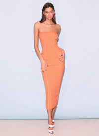 Rib Knit Tube Dress