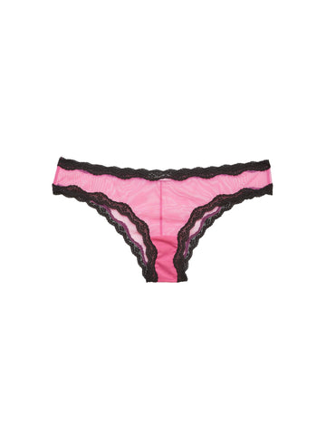 Pretty pink - Sheer Tulle Bikini | Fleur du Mal - DEMO