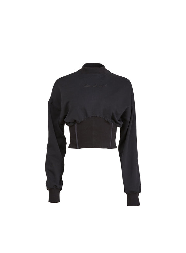 Black - Corset Jumper | Fleur du Mal - DEMO