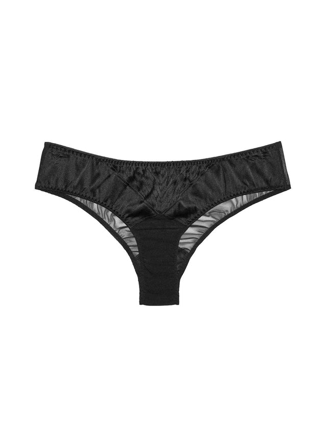 Black - Top Stitch Bikini | Fleur du Mal - DEMO