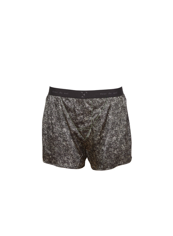Grey acid wash - Unisex Boxer Short | Fleur du Mal - DEMO