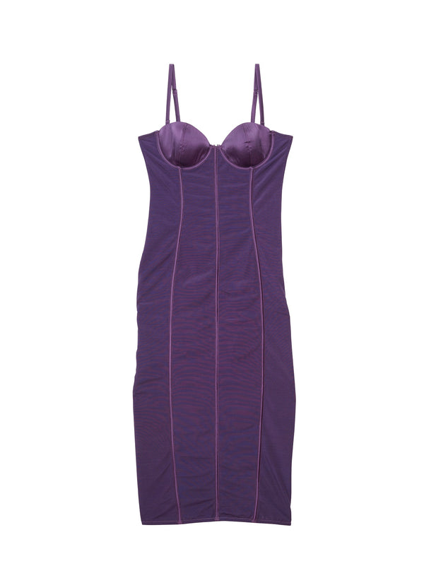 Açaí - Mesh Bustier Dress | Fleur du Mal - DEMO