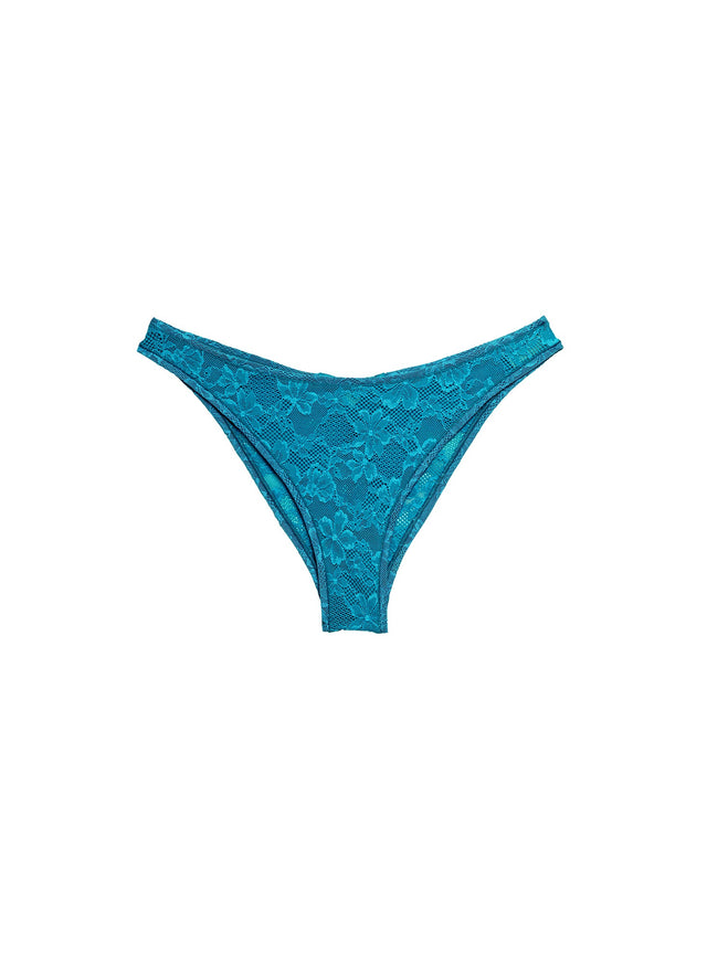 Aquamarine - Le Stretch Lace Cheeky | Fleur du Mal - DEMO