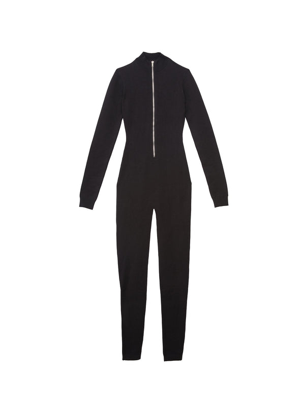 Black - Knit Catsuit | Fleur du Mal - DEMO