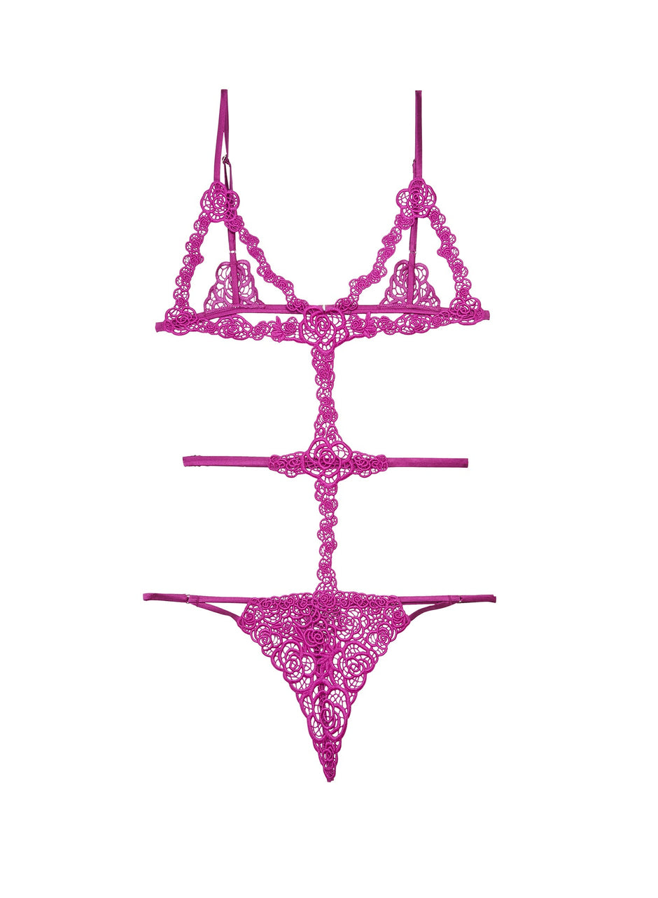 Vixen - Fleur Guipure Bodysuit | Fleur du Mal - DEMO