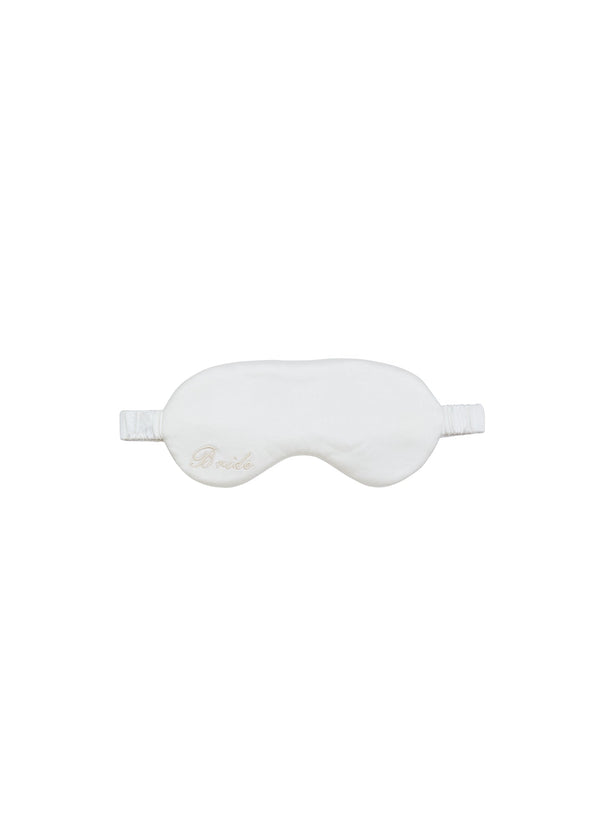 Ivory - Bridal Silk Eye Mask | Fleur du Mal - DEMO