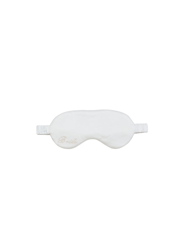 Ivory - Bridal Silk Eye Mask | Fleur du Mal - DEMO