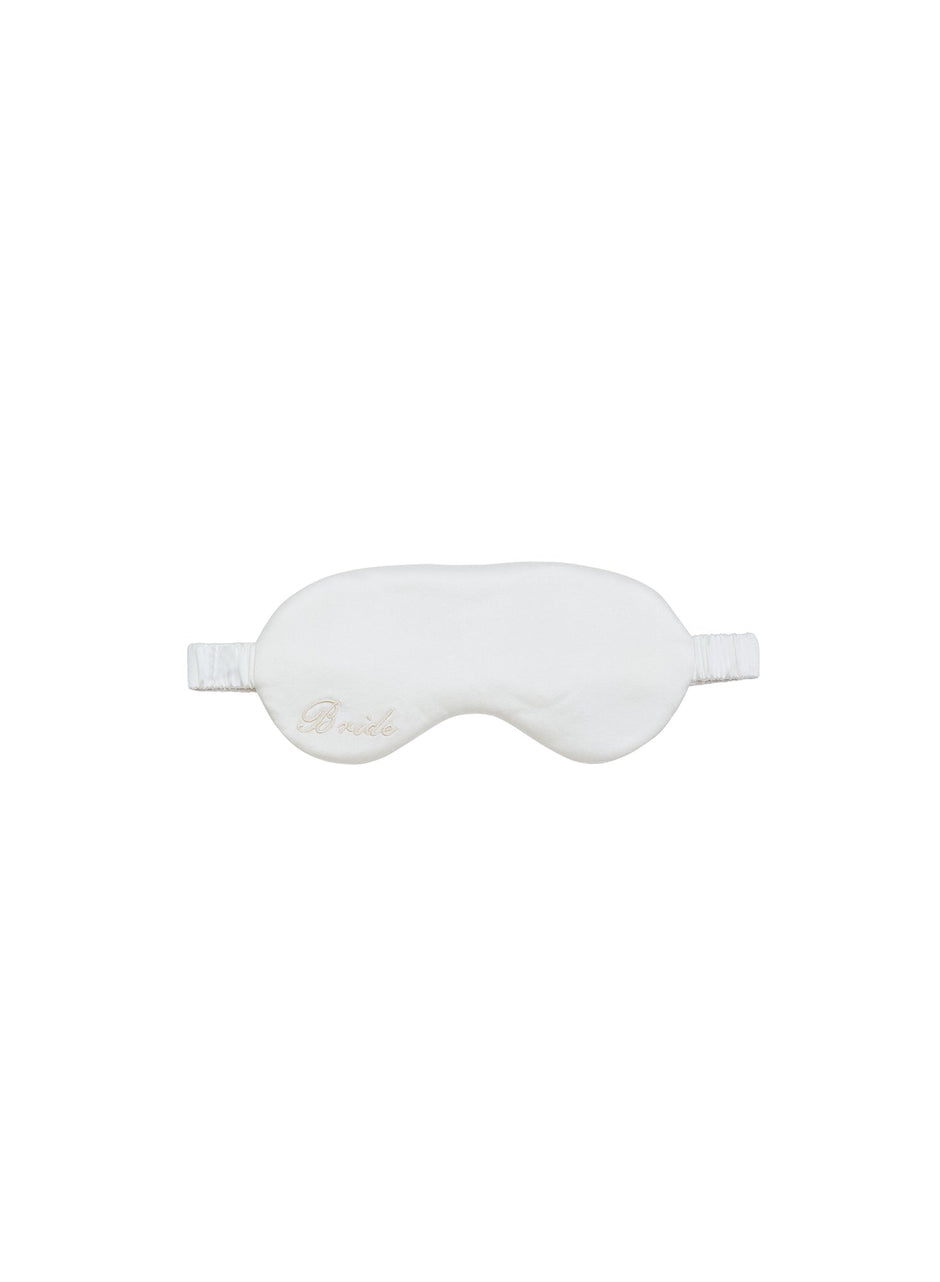 Ivory - Bridal Silk Eye Mask | Fleur du Mal - DEMO