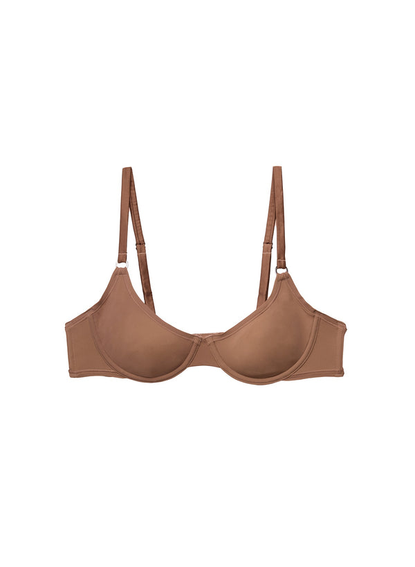 Caramel - Le Stretch Micro Demi Bra | Fleur du Mal - DEMO