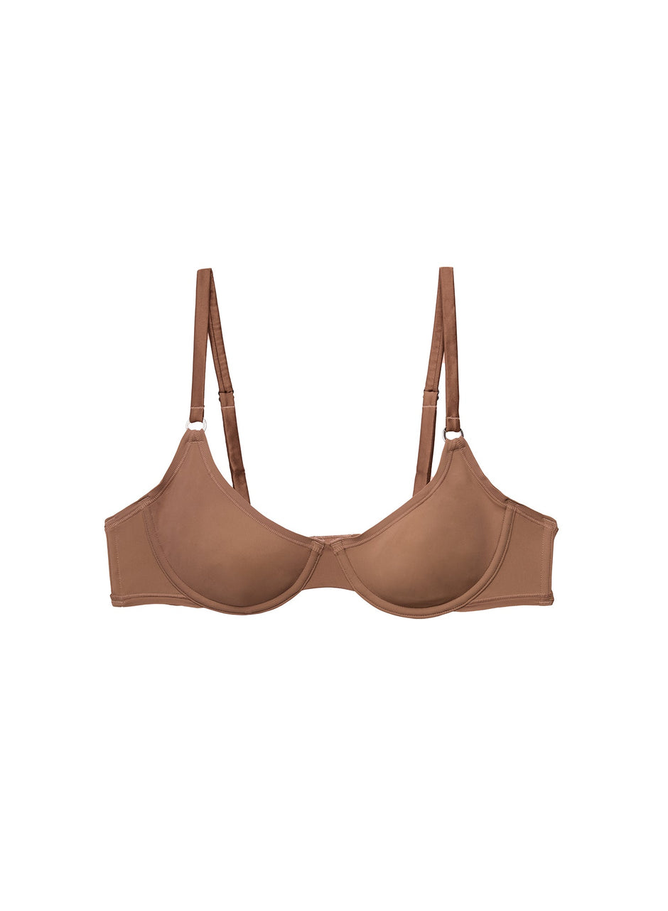 Caramel - Le Stretch Micro Demi Bra | Fleur du Mal - DEMO