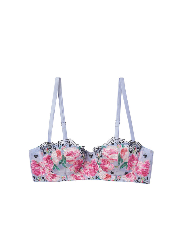Pastel sky - Card Embroidery Balconette | Fleur du Mal - DEMO