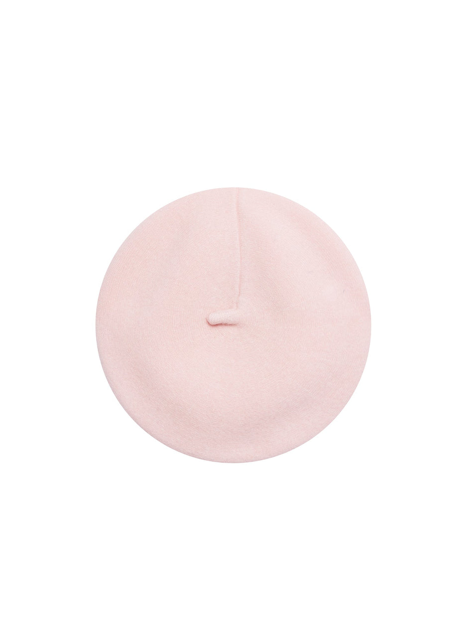 Blush rose - Washable Cashmere Beret | Fleur du Mal - DEMO