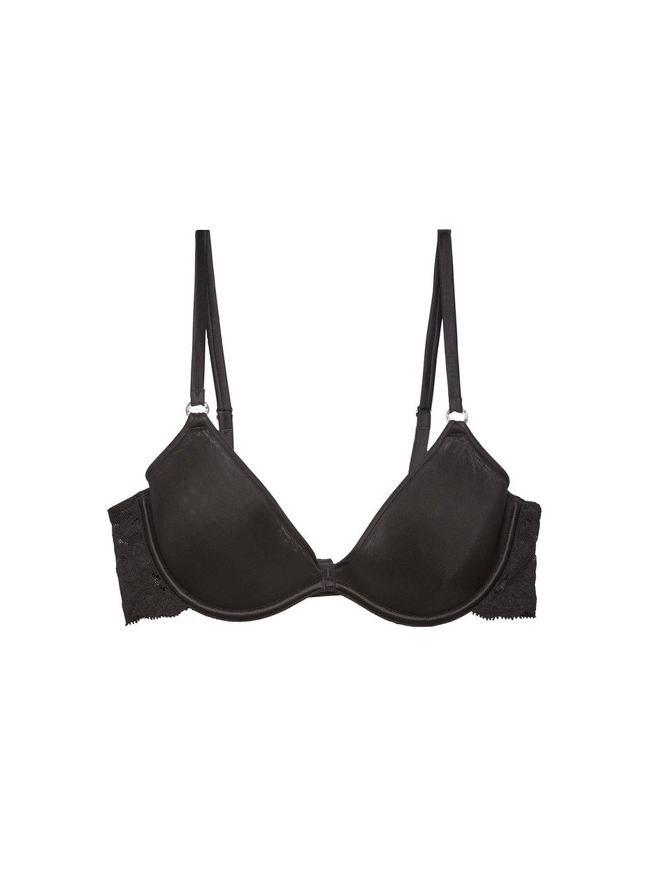 Black - Charlotte Convertible Spacer Bra | Fleur du Mal - DEMO