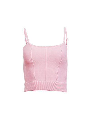 Cherry blossom - Knit Corset Top | Fleur du Mal - DEMO