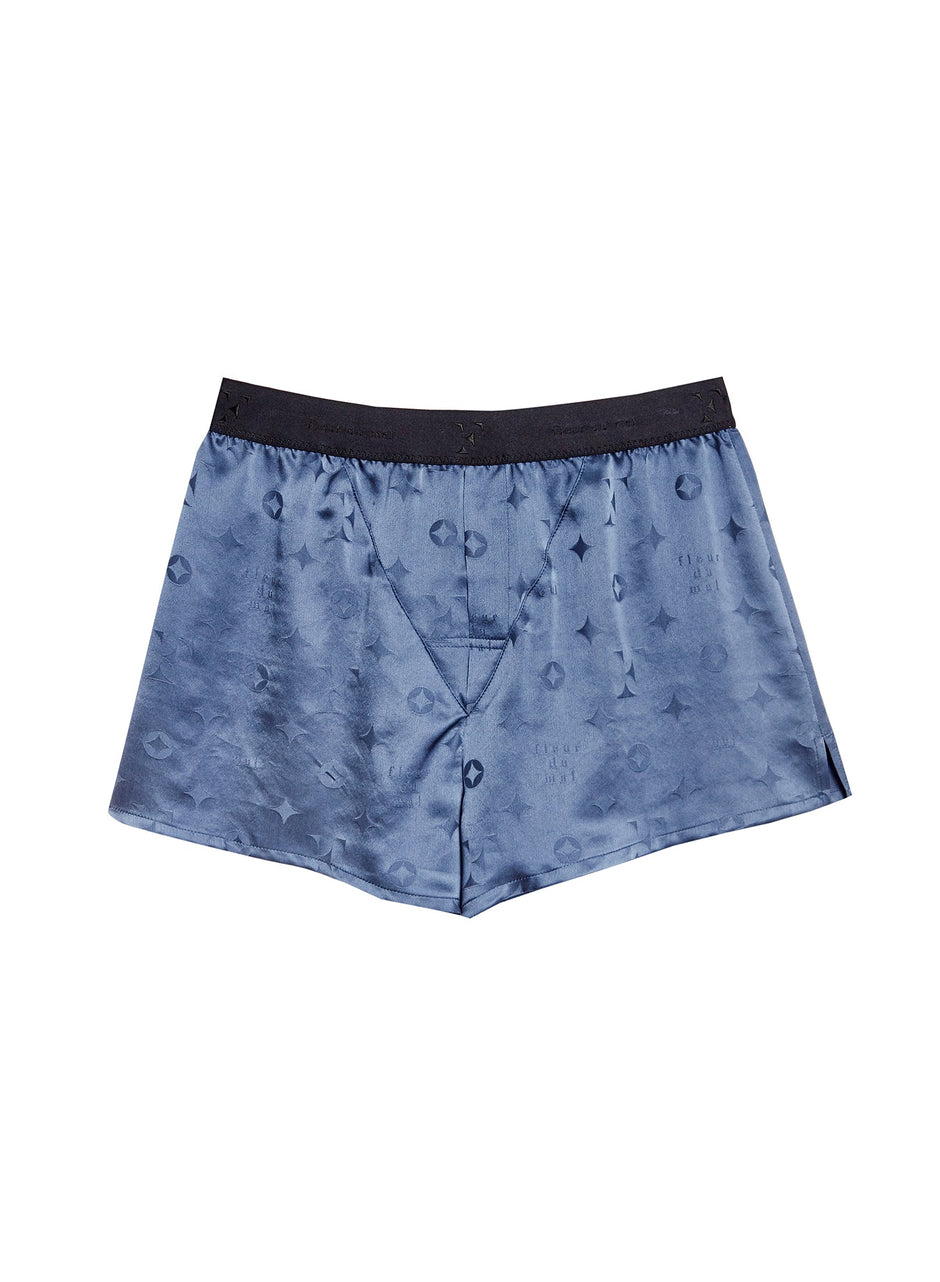 Deep slate - Unisex Boxer Short | Fleur du Mal - DEMO