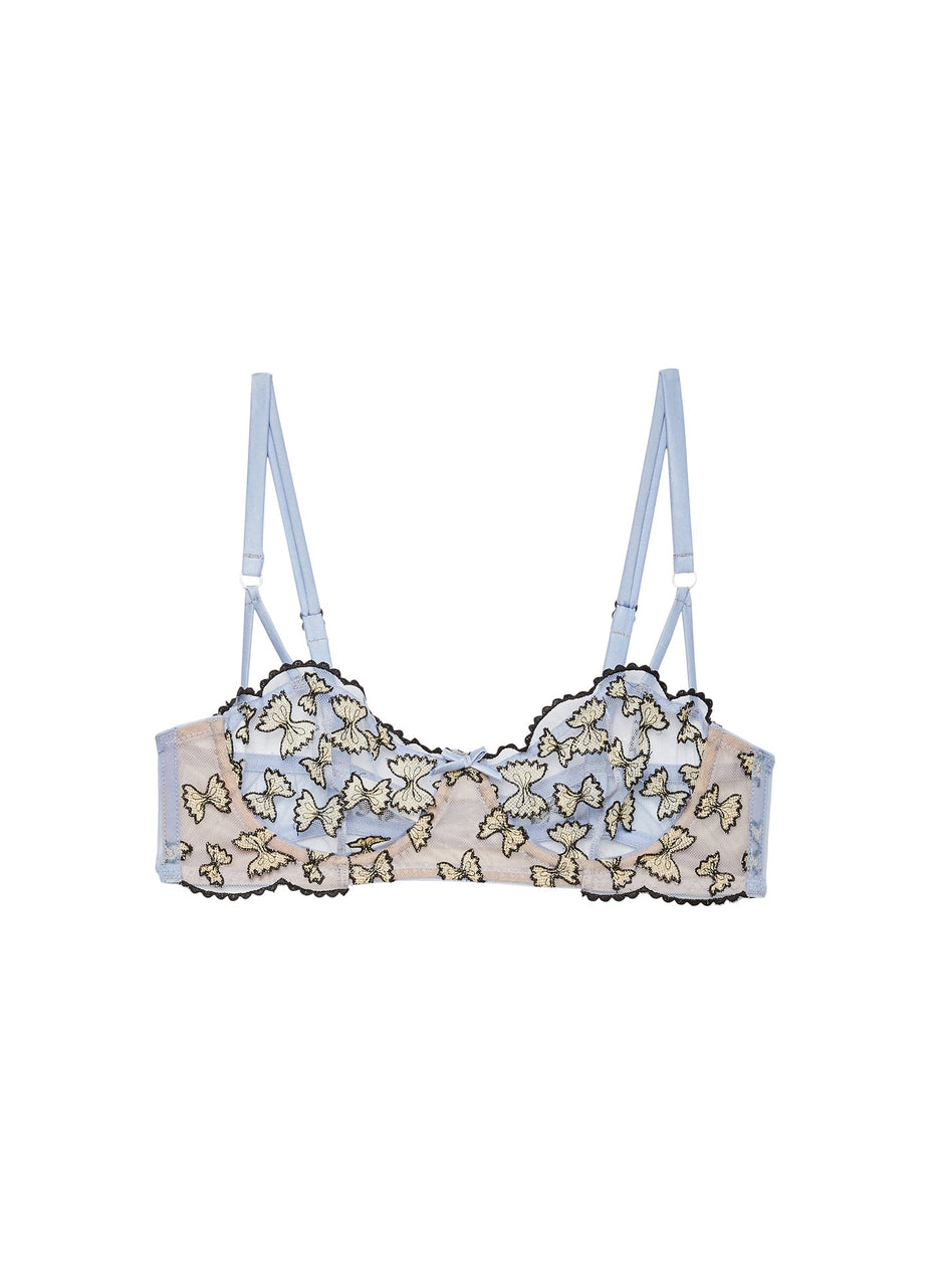 Ice queen - Farfalle Embroidery Balconette | Fleur du Mal - DEMO