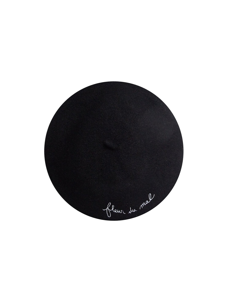 Black - Fleur Beret | Fleur du Mal - DEMO