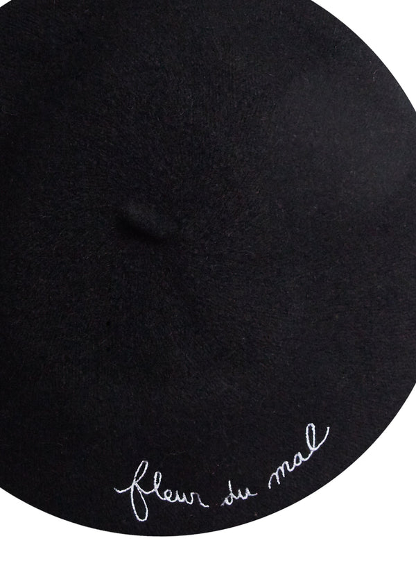 Black - Fleur Beret | Fleur du Mal - DEMO