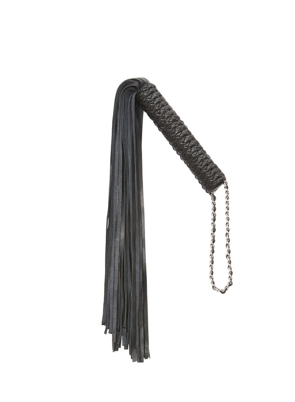 Black - Leather Flogger | Fleur du Mal - DEMO