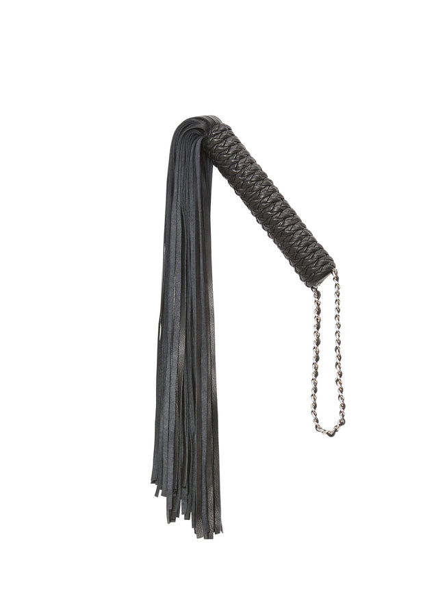 Black - Leather Flogger | Fleur du Mal - DEMO