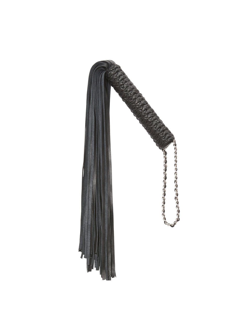 Black - Leather Flogger | Fleur du Mal - DEMO