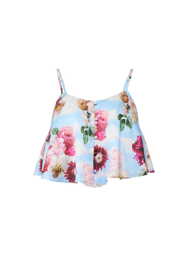 Dreamy floral print - Luxe Flutter Cami | Fleur du Mal - DEMO