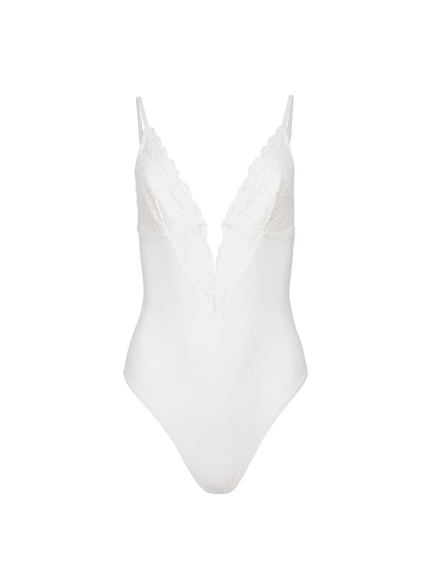 Ivory - Charlotte 3-Way Bodysuit | Fleur du Mal - DEMO