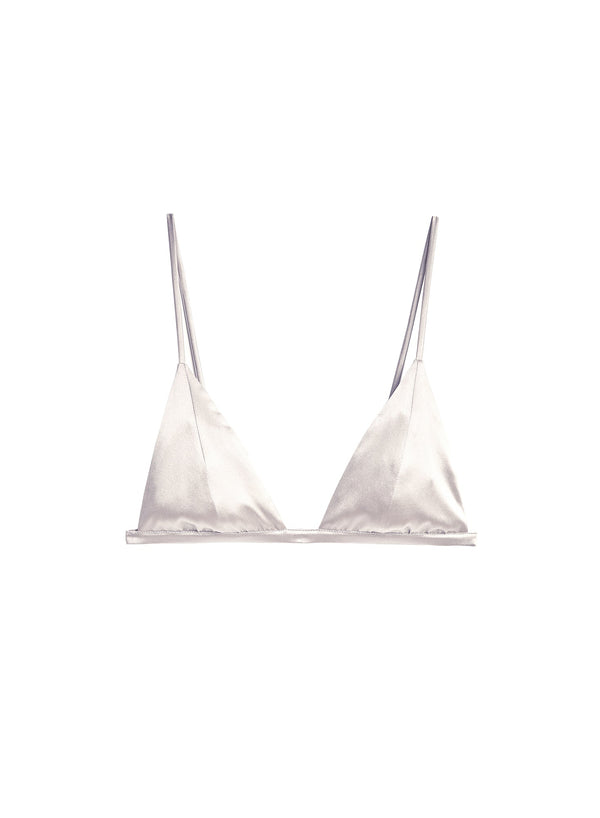 Ivory - Luxe Triangle Bra | Fleur du Mal - DEMO