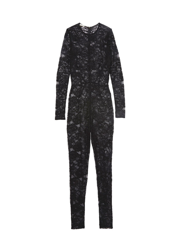 Black - Lace Catsuit | Fleur du Mal - DEMO