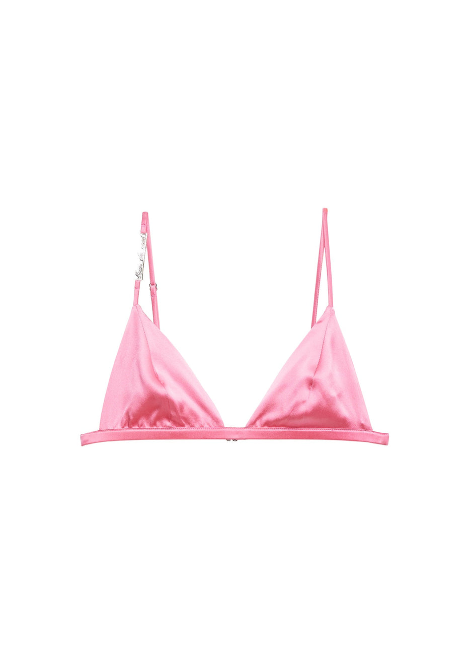 Pink cadillac - Fleur du Luxe Triangle Bra | Fleur du Mal - DEMO