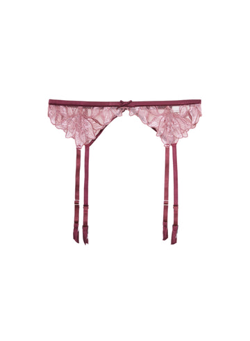 Amarena - Lily Embroidery Garter Belt | Fleur du Mal - DEMO