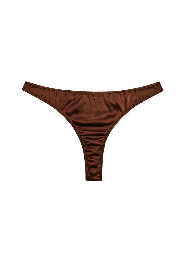 Cocoa - Luxe Thong | Fleur du Mal - DEMO