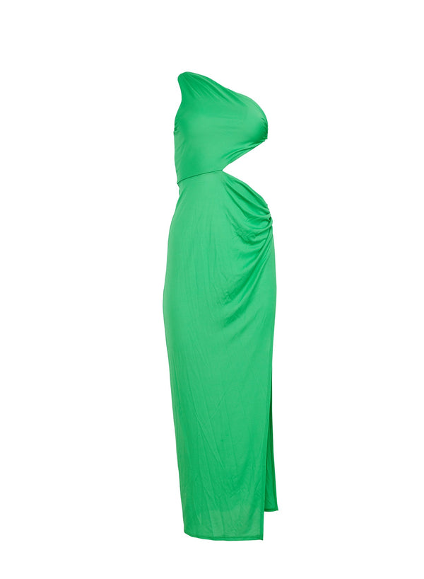 Peridot - Asymmetric Side Knot Dress | Fleur du Mal - DEMO
