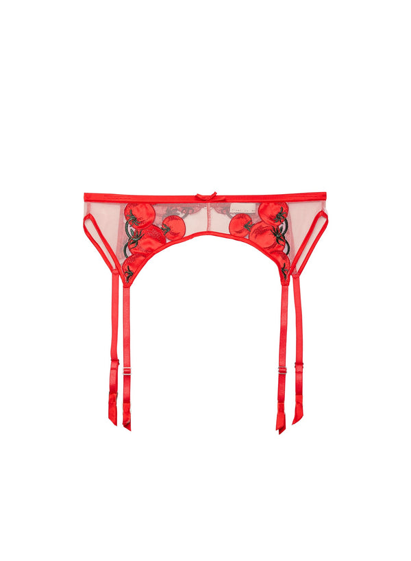 Sauce - Pomodoro Embroidery Garter Belt | Fleur du Mal - DEMO