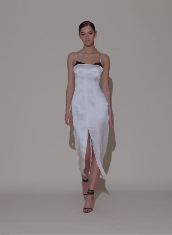 Ivory - Margaux Maxi Dress | Fleur du Mal - DEMO