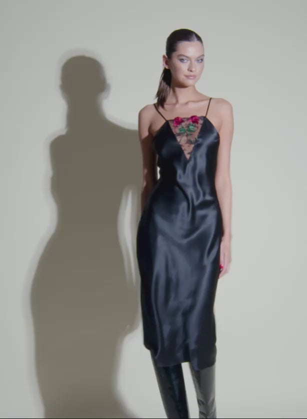 Video- Rose Slip Dress