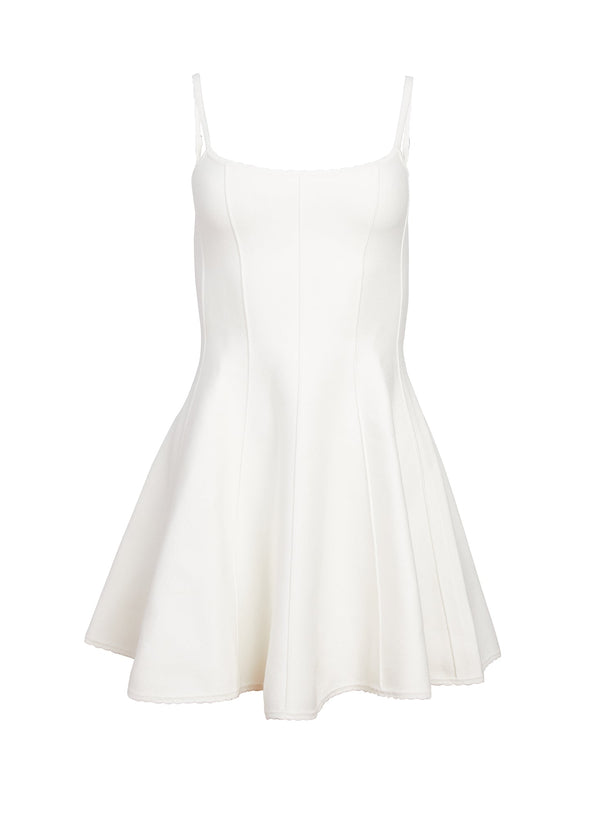 Ivory - Flared Corset Dress | Fleur du Mal - DEMO