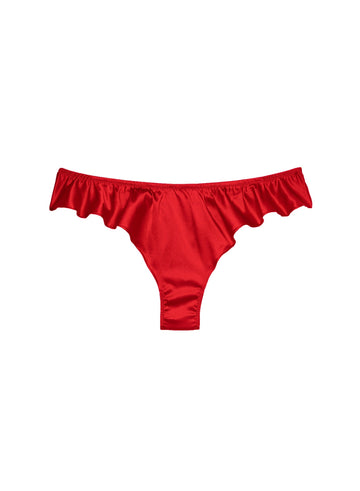 Rouge - Luxe Flutter Panty | Fleur du Mal - DEMO