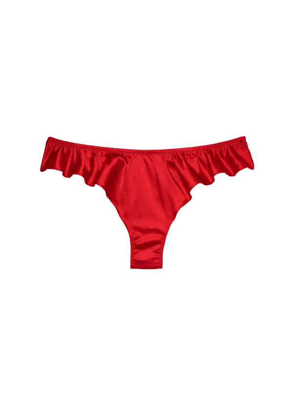 Rouge - Luxe Flutter Panty | Fleur du Mal - DEMO