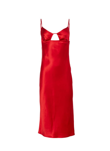 Rouge - Keyhole Slip Dress | Fleur du Mal - DEMO
