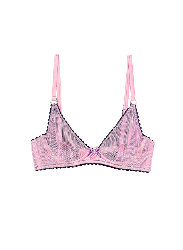 Bisou - Sabrina Mesh Demi Bra | Fleur du Mal - DEMO