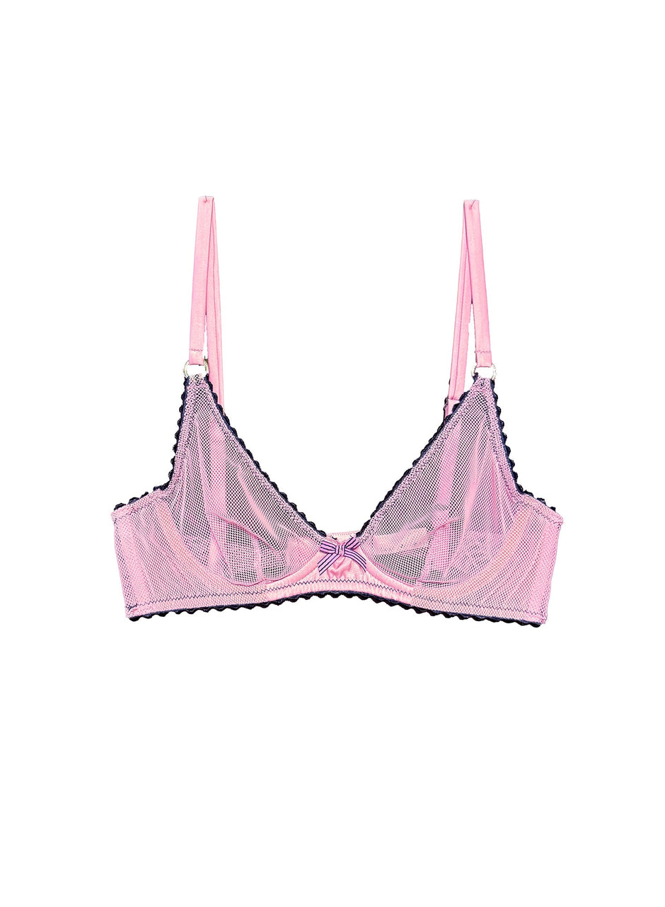 Bisou - Sabrina Mesh Demi Bra | Fleur du Mal - DEMO
