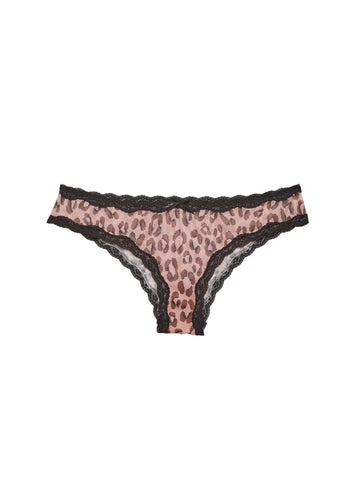 Leopard print - Sheer Tulle Bikini | Fleur du Mal - DEMO
