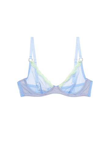 Daydream - Sheer Tulle Demi Bra | Fleur du Mal - DEMO