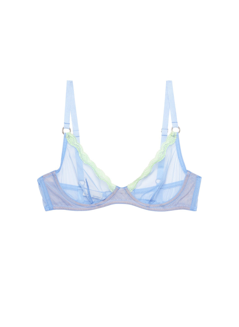 Daydream - Sheer Tulle Demi Bra | Fleur du Mal - DEMO